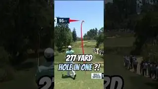 SO CLOSE! We thought this was going in&hellip; #toptracer #usopen #hidekimatsuyama #golf #golfswing