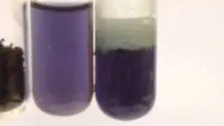Complex Ions: Adding ammonia solution to chromium (III) nitrate