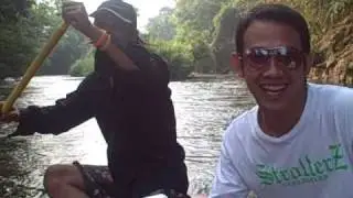 Funny River Rafting near Umphang Thailand