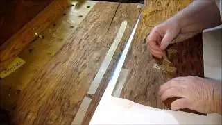 Wood Veneer Repairing Split Sheets