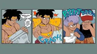 Broly And Trunks Compilation | DBZ Comic Dub