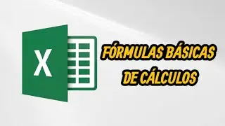 Fórmulas básicas de cálculos en EXCEL