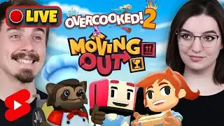 🔴SHORTS LIVE PLAYING CO-OP GAMES #couple #overcooked2 #movingoutgame