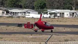 Calidus AutoGyro Hemet Ryan Airport. October 17, 2019