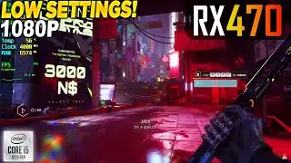 Ghostrunner 2 RX 470 - 1080p Low,
