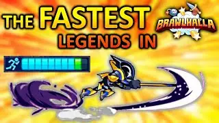 Let's Play the FASTEST Legends in Brawlhalla!! &bull; 1v1 Gameplay