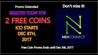 Neoconnect FREE COINS is Extended, Grab it!