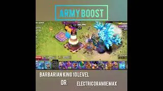COC Magic & barbaring king 10level and electric dragen Max deko ye #shorts #coc #viral