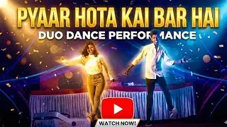 Energetic Partner Dance Performance 🔥 | Pyaar Hota Kai Baar Hai | College Stage