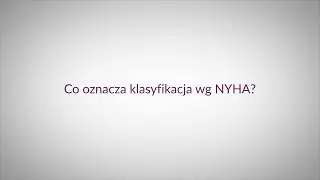 Co oznacza klasyfikacja wg NYHA?