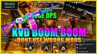 ENDGAME KVD BOOM BOOM BEST LMG BUILD MASSIVE DPS 500K DONT USE WRONG MODS