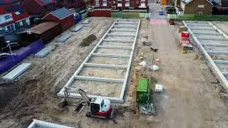 Nieuwbouw Rode Dorp fase 3 drone februari 2025
