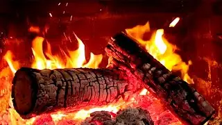 ASMR COZY FIREPLACE 🔥 BEST FIREPLACE 4K 12 HOURS ‼️ ETERNAL FIRE