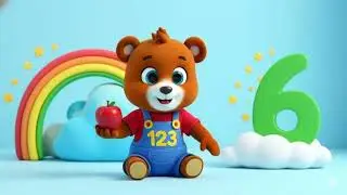 Counting numbers 1-10 with Barney the Bear | Numbers 1 to 10 | Kids Learning Educational Song | Fun