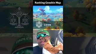 Ranking Genshin Impact Area #genshinimpact #shorts
