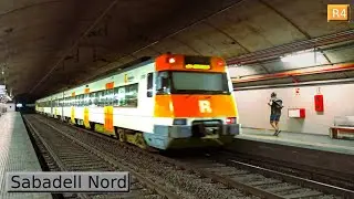 Sabadell Nord R4 - R12 : Rodalies Барселона ( Renfe 447 )