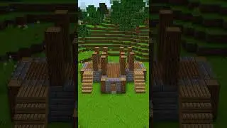 Minecraft Starter Survival House 🏠 #minecraft #shorts