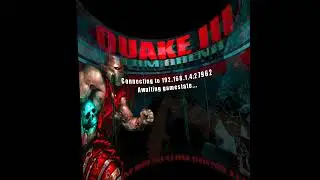 Quake 3 Quest virtual keyboard.