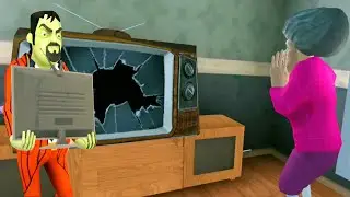 Scary Teacher TV Prank VS Scary Stranger TV Prank