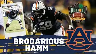Hula Bowl Spotlight: Brodarious Hamm, OL, Auburn | Presented by Publix Supermarkets