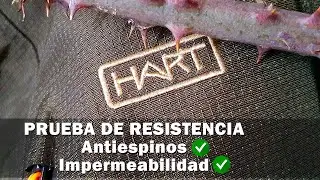 Prueba resistencia de la ropa Hart Armotion XHP