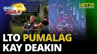 LTO pumalag sa paratang ni James Deakin sa traffic violation