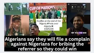 Truly Algerians still can't believe they got eliminated by the super eagles 😂😂