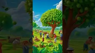 The Crying Pigeon and the Magic Guava Tree😱#treemagic #farmerstory #ai #maginationstories