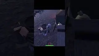 the zombie broke my ankles (guts and black powder) #roblox #gutsandblackpowder