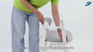 302013: Toilet chair with toilet bucket - assembly video