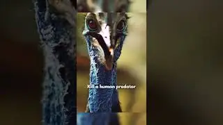Казуар нападает на всё, что движется