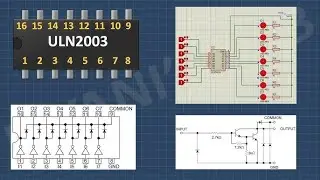 IC ULN 2003 E5 F9 F1  4 way wal Sensor  communication