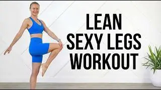 15 Min Lean Sexy Legs Workout | No equipment needed (Easy to Follow)