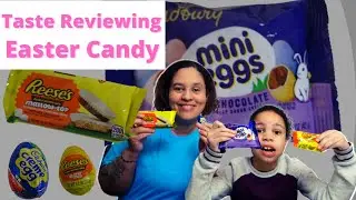 Taste Reviewing Easter Candy | New Easter Candy Test 2022 | Tip and Ria