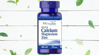 Calcium Magnesium Zinc Chelated by Puritan's Pride | PuritansPride.ph
