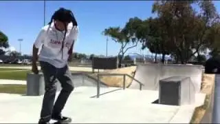 Nyjah Huston: 360 flip Noseblunts