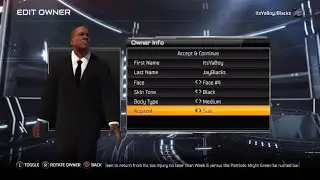 Creation - Madden NFL 15 Franchise Owner Next Gen Gameplay