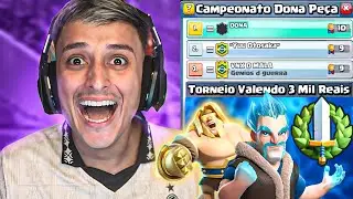 DONA CRIOU UM TORNEIO NO CLASH ROYALE E AMASSOU TODO MUNDO!