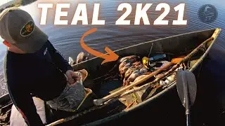 Paddle-In Teal Hunt | Louisiana Public Land Duck Hunting | Teal Season 2021