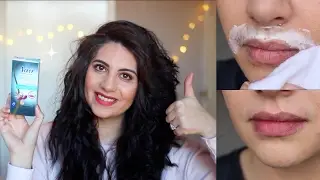 Демонстрация и обзор набора Nair Upper Lip Kit | ДО И ПОСЛЕ | Наташа Саммар