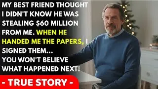 My Best Friend Thought I Didn't Know He Was Stealing $60 Million from Me... I Signed the Papers A...