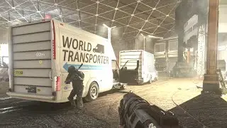Найдите прототип танка T-740 Hovertank / Advanced Warfare Bio Lab / Call of Duty