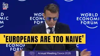 Davos 2026 LIVE: Macron Slams Trump's 'Unacceptable' Tariffs, 'Welcomes Rebalancing With China'