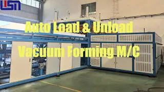 Super large Full Automatic Thick Sheet Vacuum Forming Machine with forming area of 5000mm x 3000mm