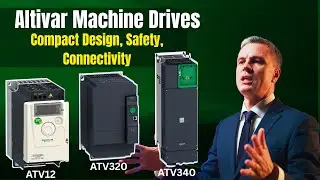 Altivar Machine Drives: Compact Design, Safety, Connectivity | Schneider | ATV12 | ATV320 | ATV340
