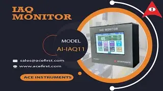 Indoor Air Quality Monitor Model AI-IAQ11 for Server Rooms,HVAC,Dust Monitoring/by Ace Instruments