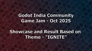 Godot India Community Game Jam 4: Results and Showcase