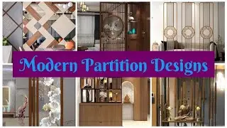Modern Partition Designs/ Living Room Partition Designs #viralvideo