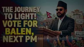 The Journey to Light Vote for Balen | NABIN RAI #balen #Voteforbalen #voteforchange @BalenShah