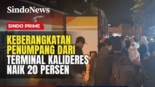 Libur Nataru, Terminal Kalideres Dipadati Calon Penumpang | Sindo Prime | 25/12